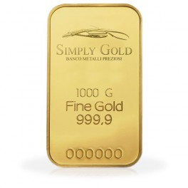 Lingotto oro puro 1 kg Lingotto oro puro 1 kg